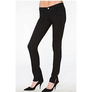 J Brand The Deal Black Skinny Jeans Size 28